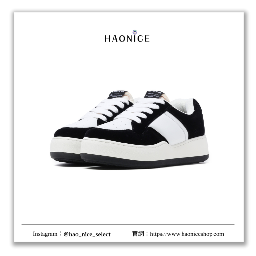 【HAO NICE】100%正品 ARTICLE NO 美國潮牌🔥熊貓色厚底休閒鞋 布鞋