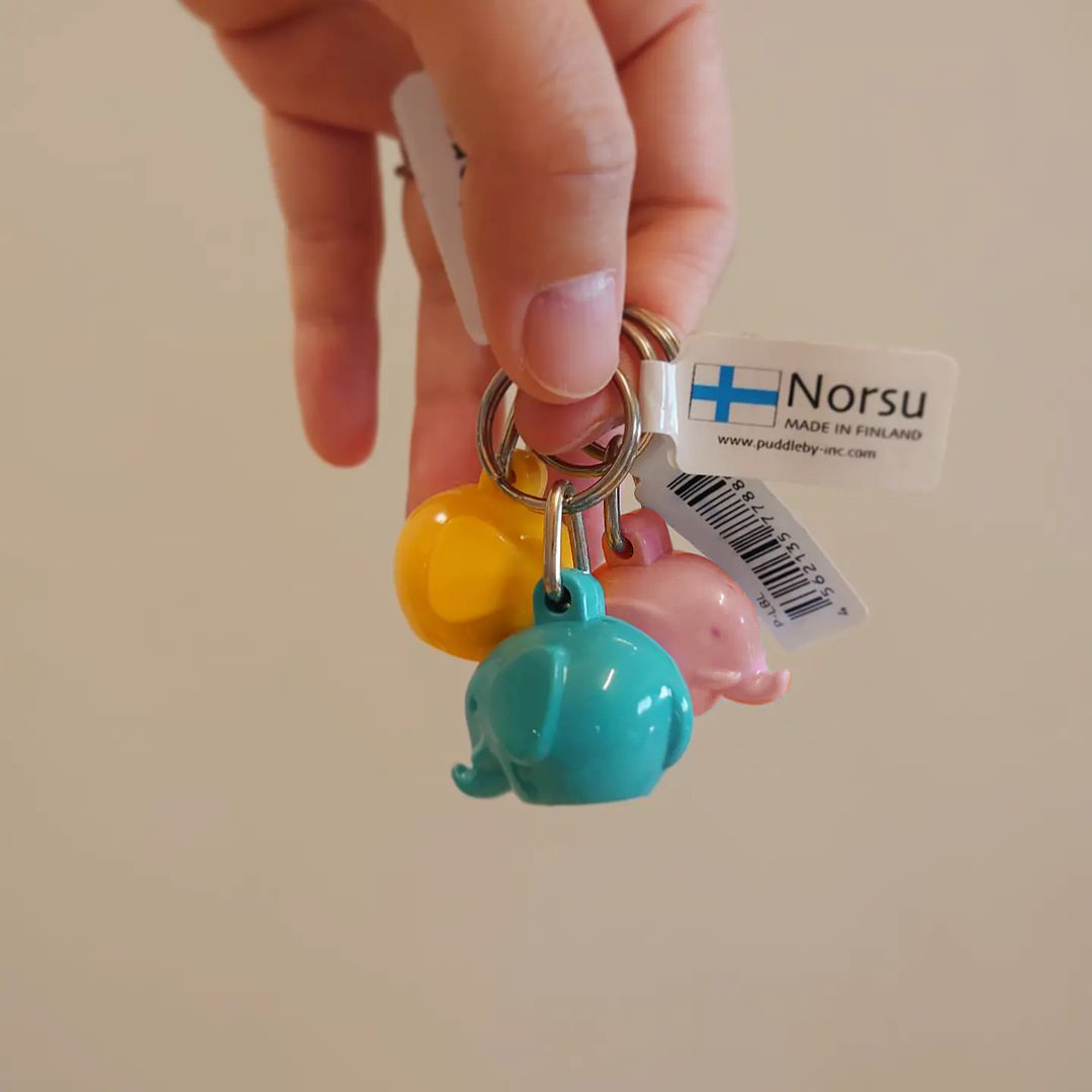 Norsu 芬蘭｜大象鑰匙圈- 土耳其藍
