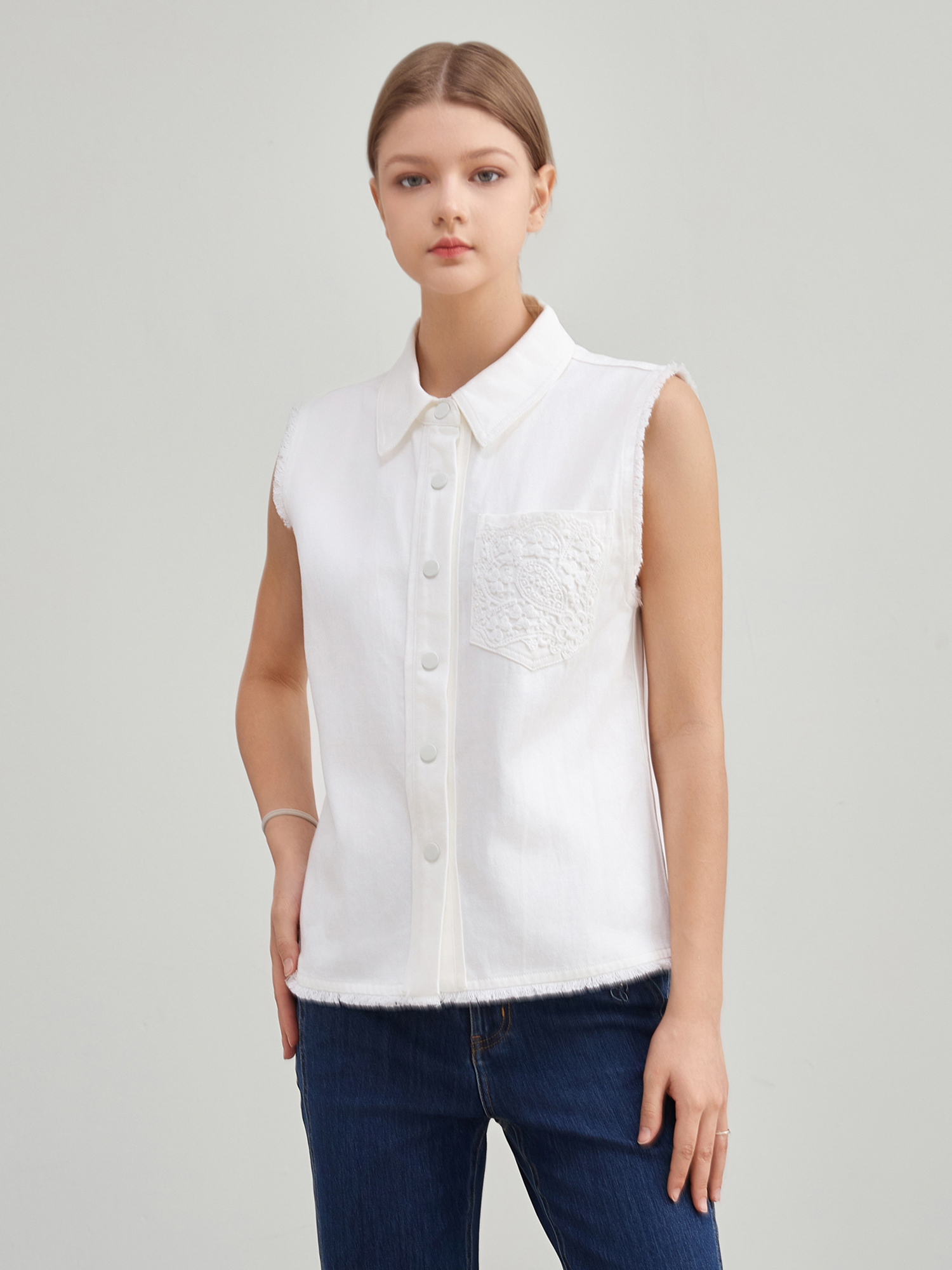 mi-tu無袖背心恤衫