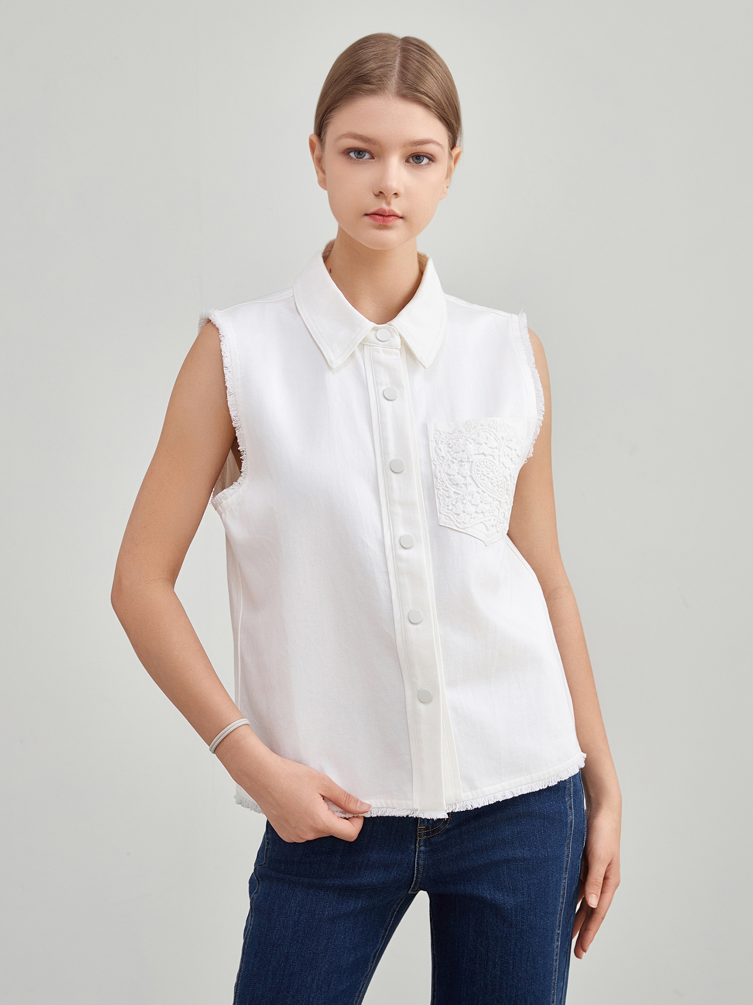 mi-tu無袖背心恤衫