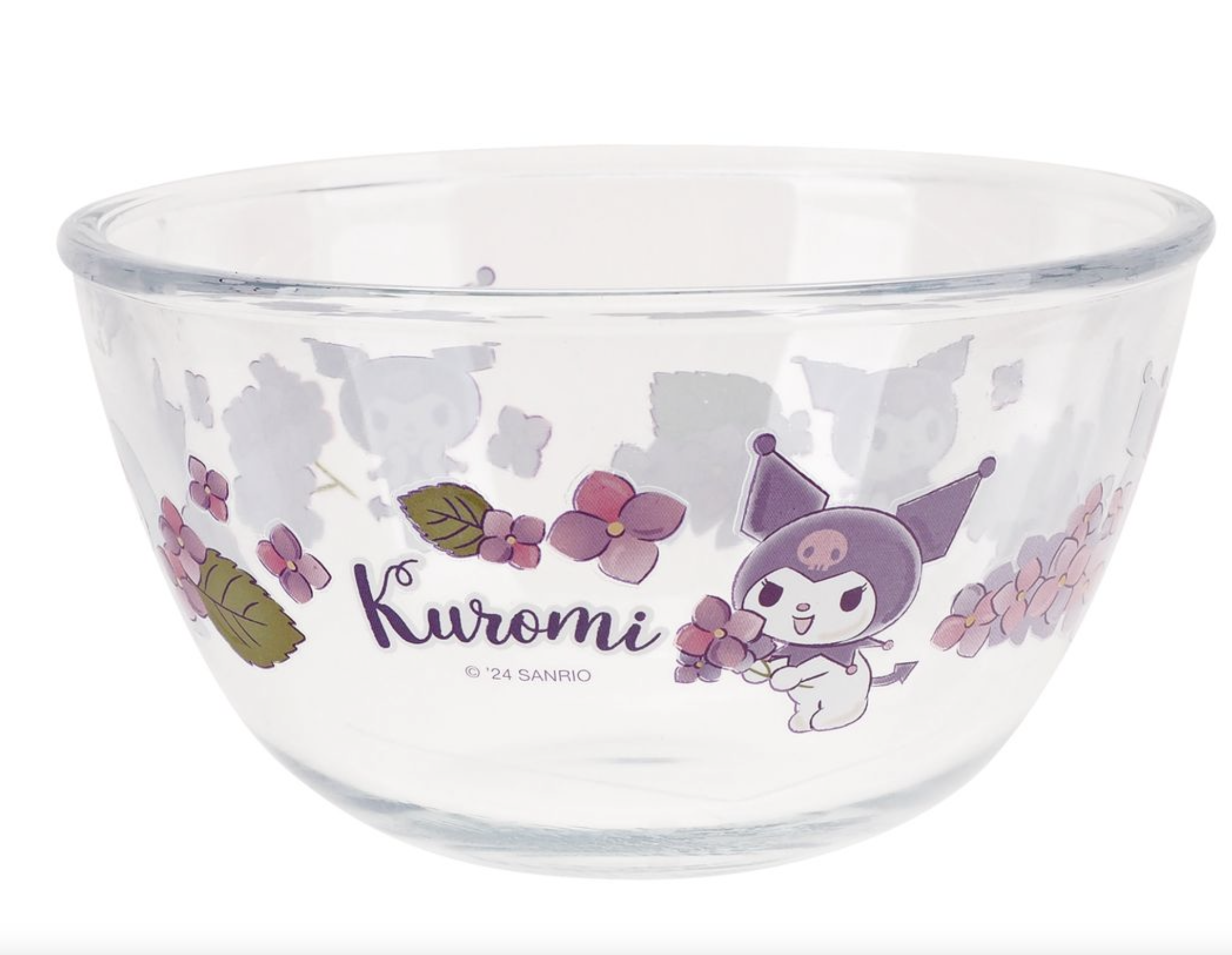 Kuromi 玻璃碗連叉匙套裝 9-7739-2