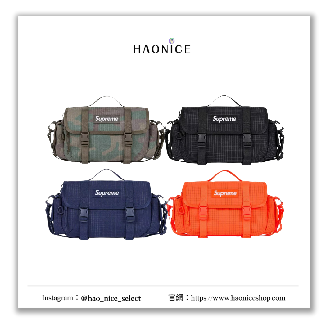 【HAO NICE】100%正品 SUPREME 美國潮牌🇺🇸3M 反光防水圓筒包 包包