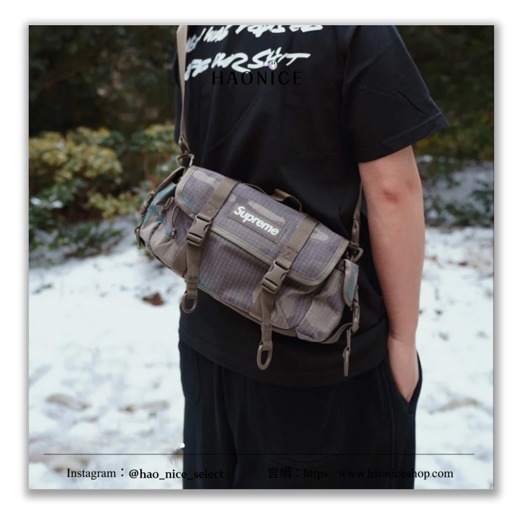 【HAO NICE】100%正品 SUPREME 美國潮牌🇺🇸3M 反光防水圓筒包 包包