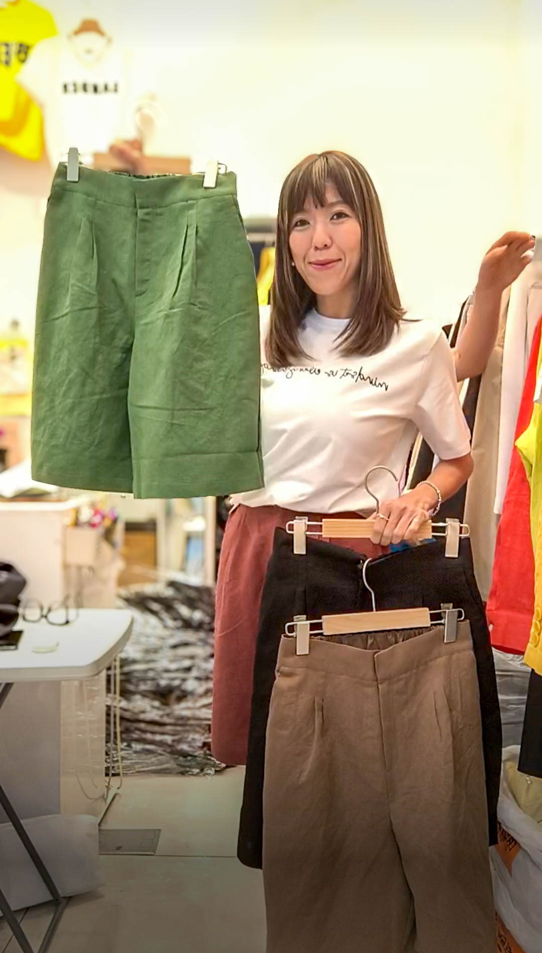 PM_K0816  ▶️棉麻短褲 👉W:72-88cm H:104cm L:57cm👈