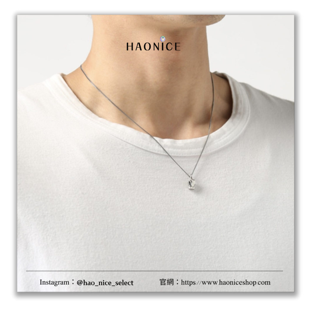 【HAO NICE】100%正品 UNDERCOVER 日本潮牌🇯🇵街頭風中指型素鏈 項鍊
