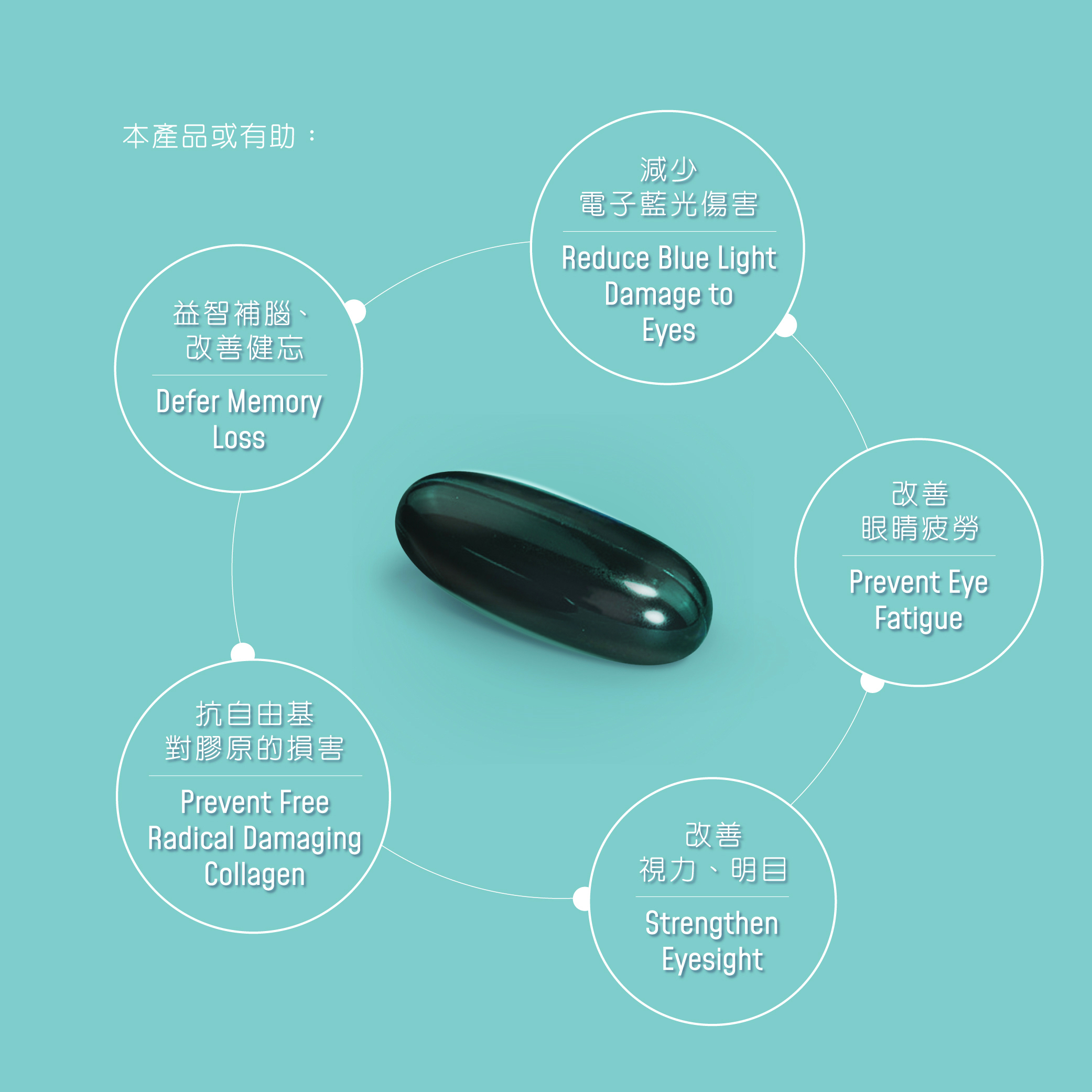 眼目明 藍莓花青素/葉黃素