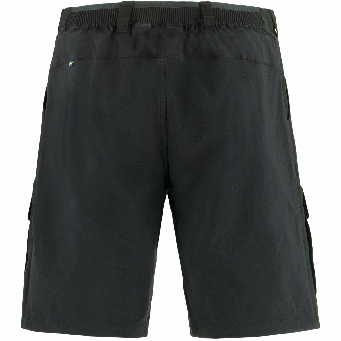 Fjallraven 瑞典北極狐 / 小狐狸 Abisko Hybrid Trail Shorts M 男款 健行短褲 F12200209-550 黑 [HappyOutdoor]