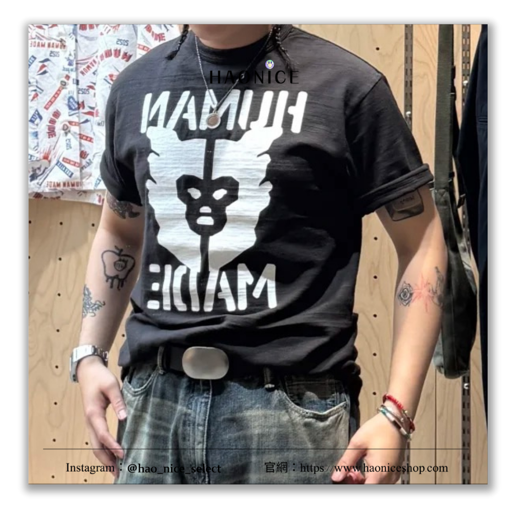 【HAO NICE】100%正品 HUMAN MADE 潮流精品🔥與猿共舞棉質短袖 短T