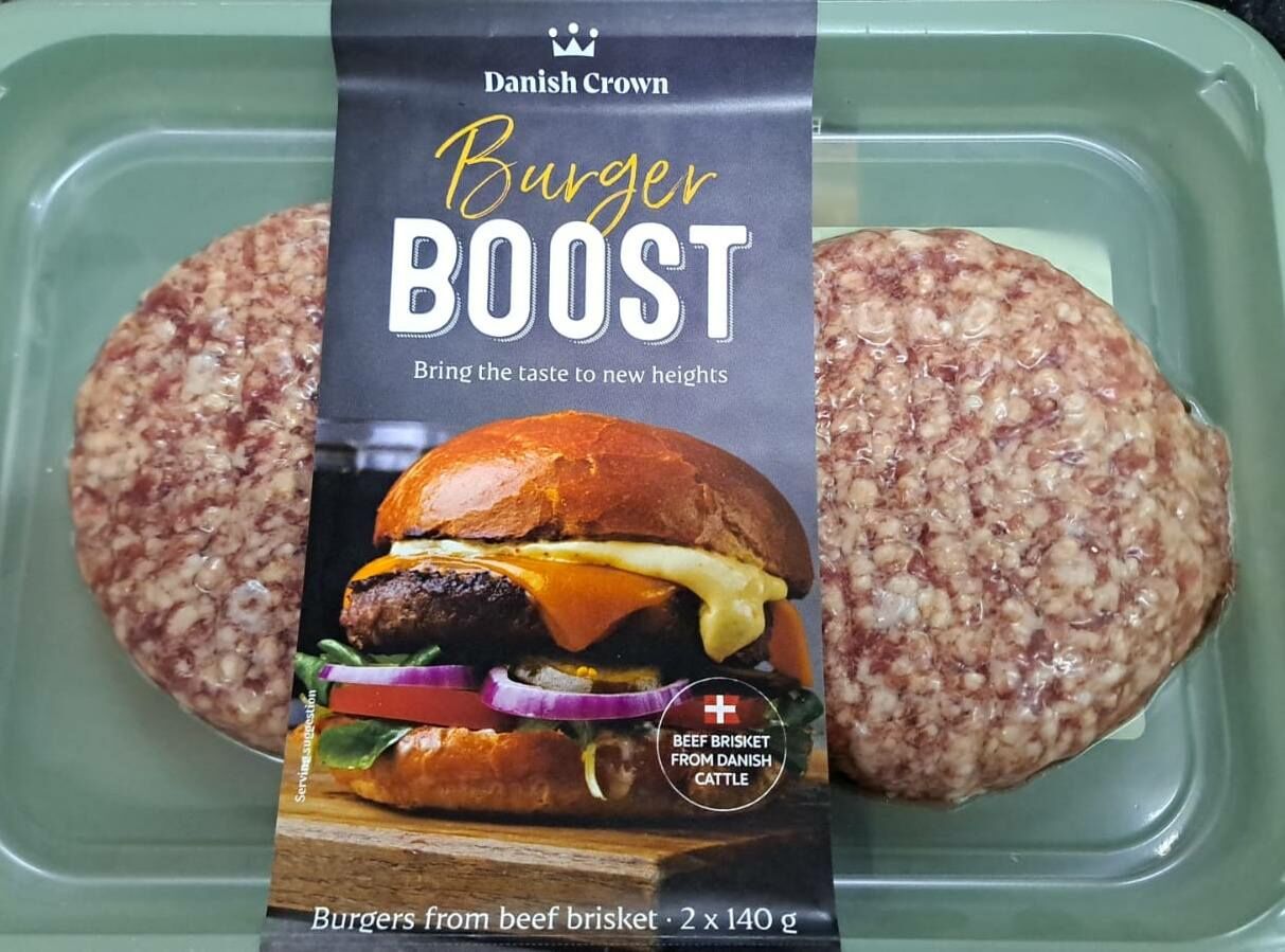 12月優惠-丹麥無激素99％足料牛肉漢堡扒