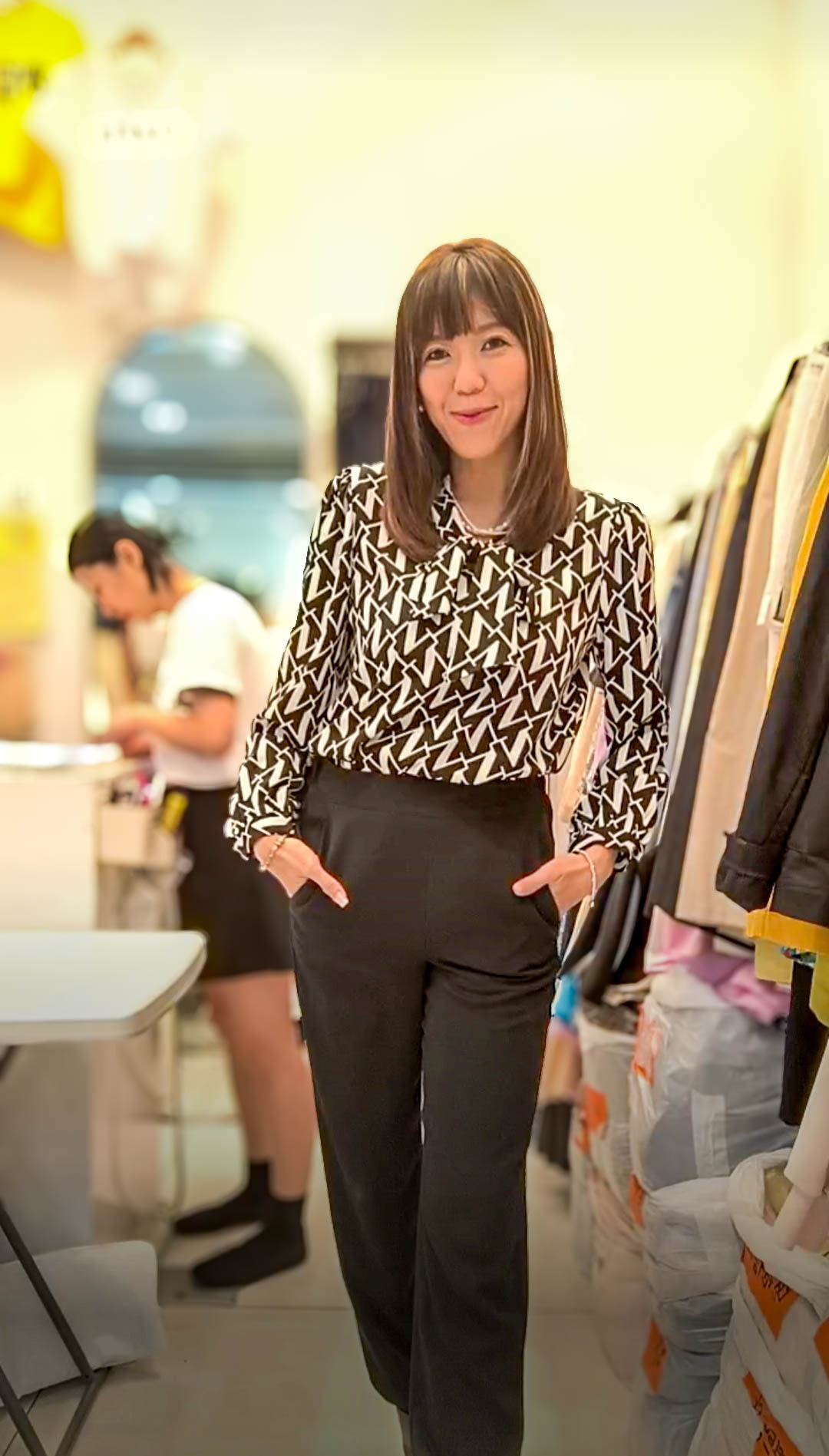 PM_K0807  ▶️幾何圖形上衣 👉B:106cm L:62cm👈