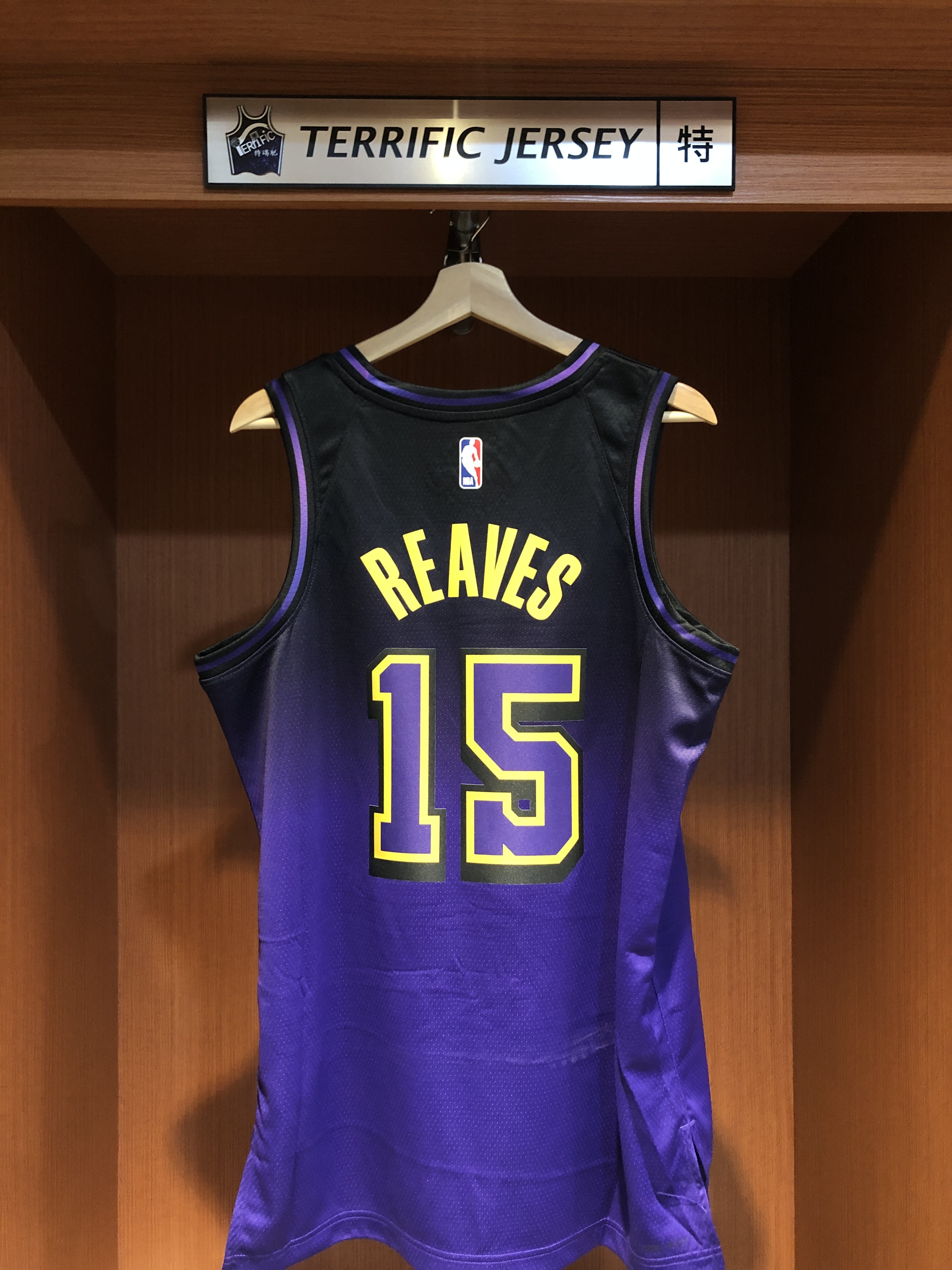NBA球衣 Austin Reaves 洛杉磯湖人城市 漸層紫 City Nike Swingman 球迷版 熱轉印 全新
