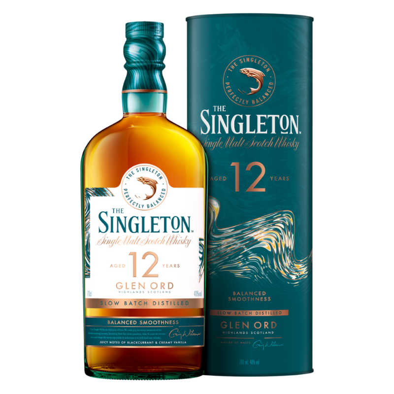 蘇格登 12年 單一純麥威士忌 700mL (新版禮盒)