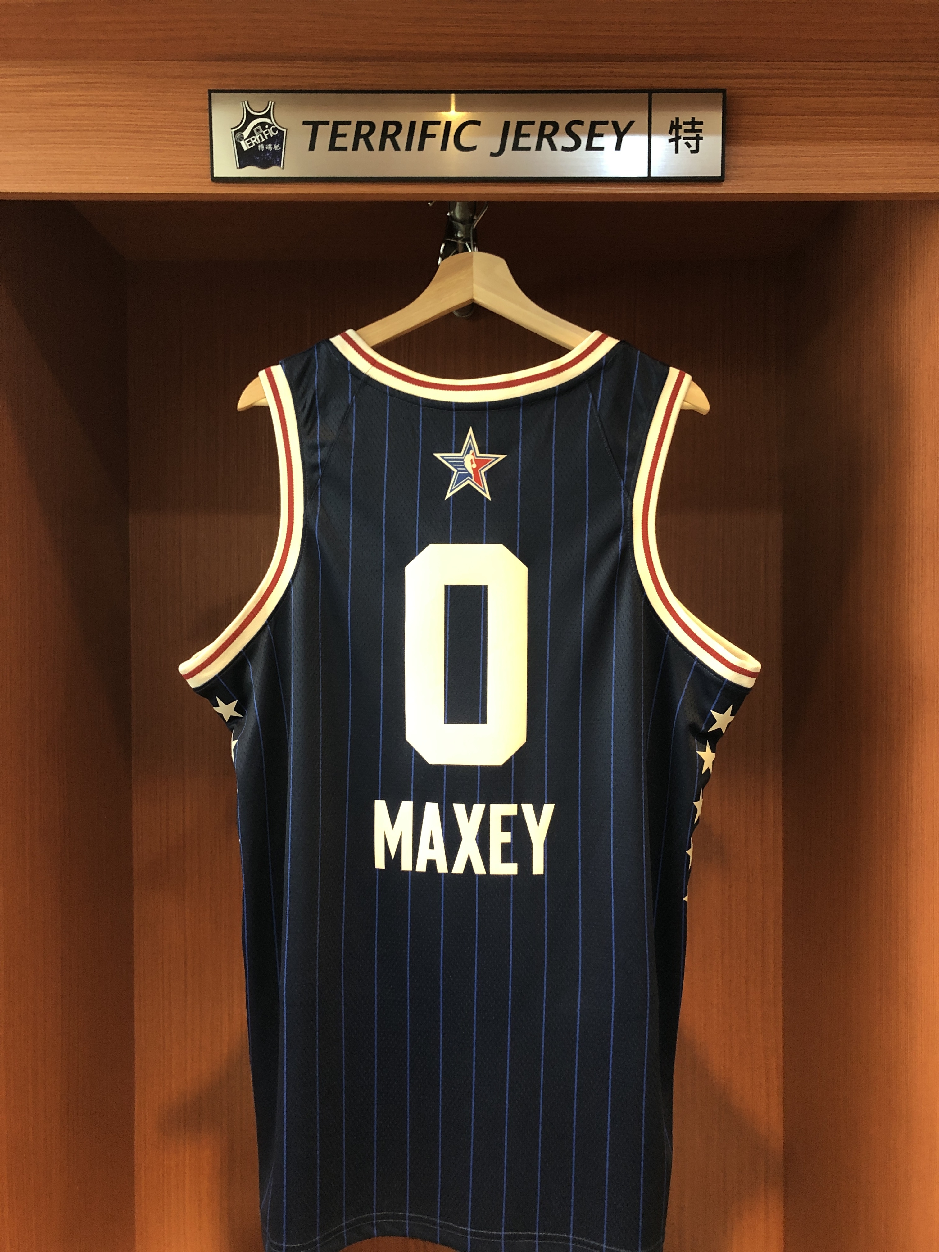 NBA球衣 Tyrese Maxey 23-24 明星賽 深藍 All Star Jordan Swingman 球迷版 熱轉印 全新