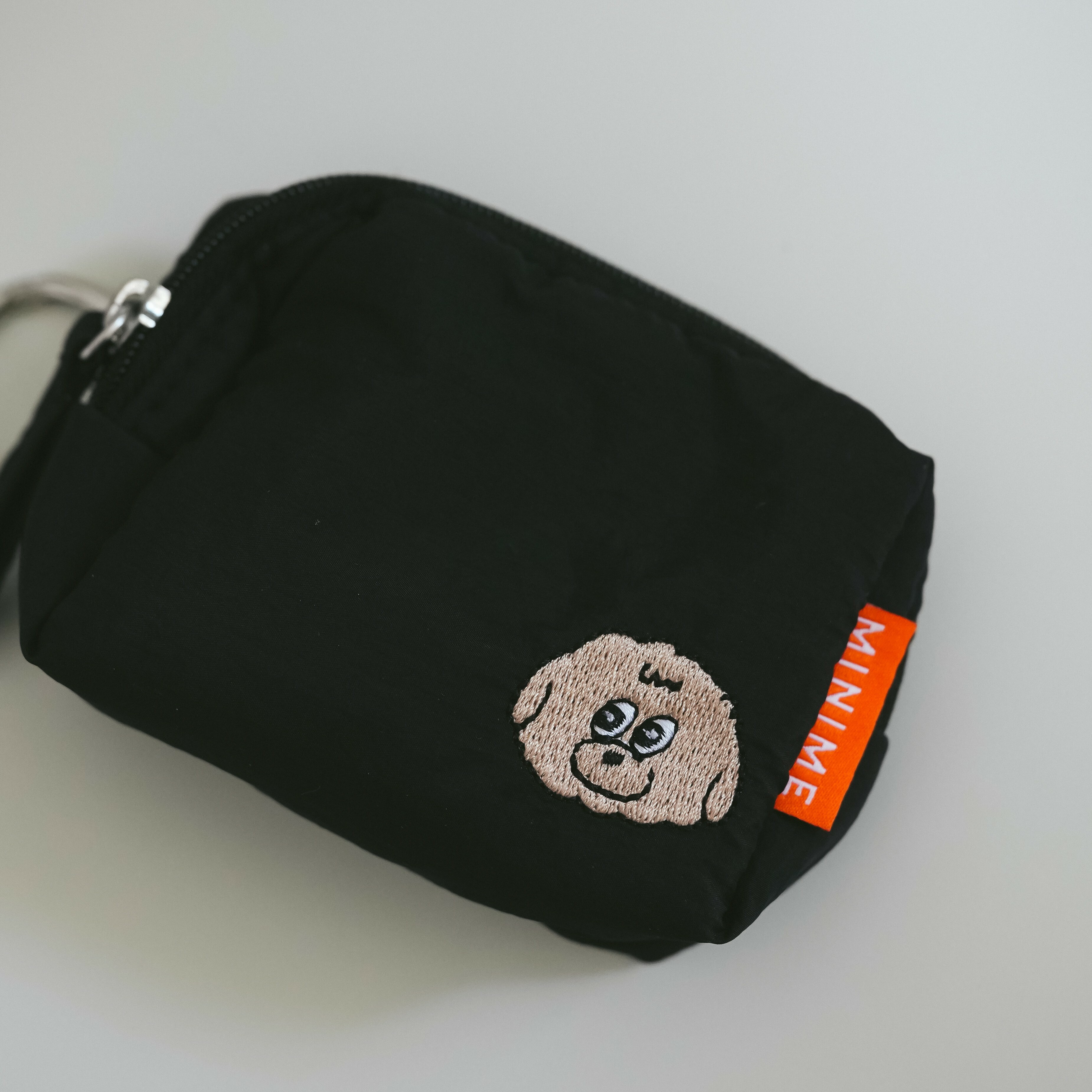 MINIME 原創柔軟便便袋收納包（黑)