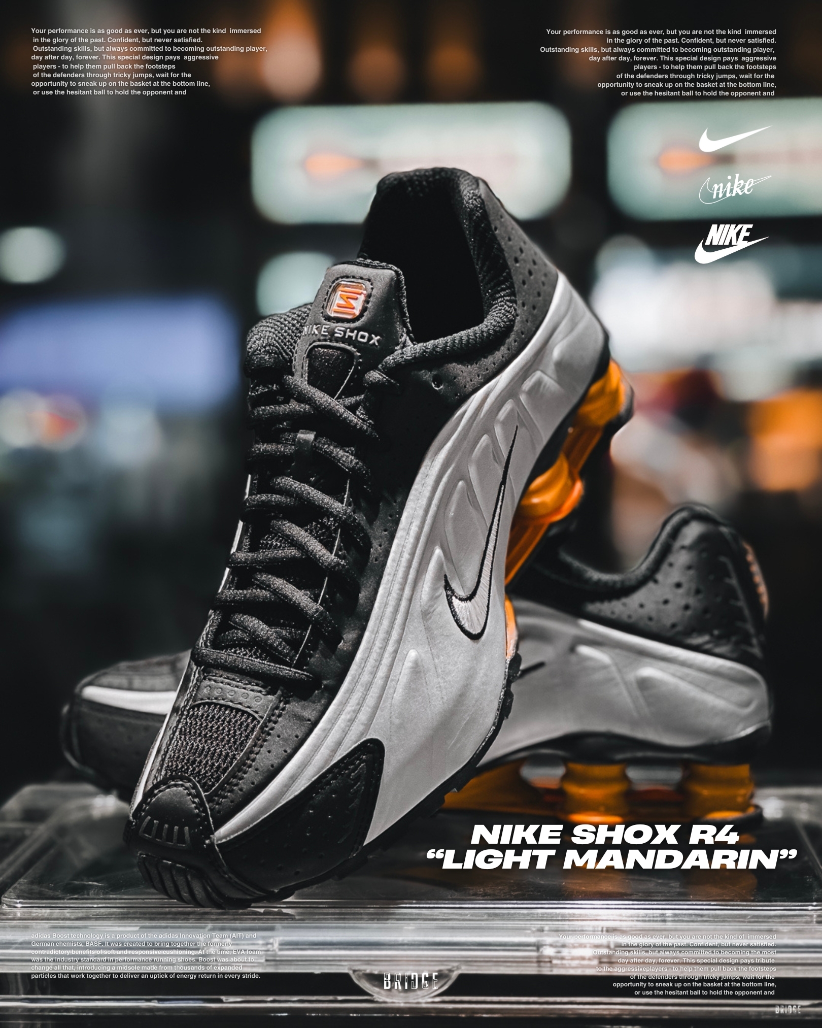 『千禧代表 彈簧還能偷高 ⚠️』Nike Shox R4 “Bright Mandarin” HQ1988-003