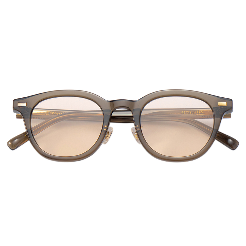 【KlassiC.】M130X C15TAY1 (透綠 茶色鏡片) 波士頓框太陽眼鏡♣