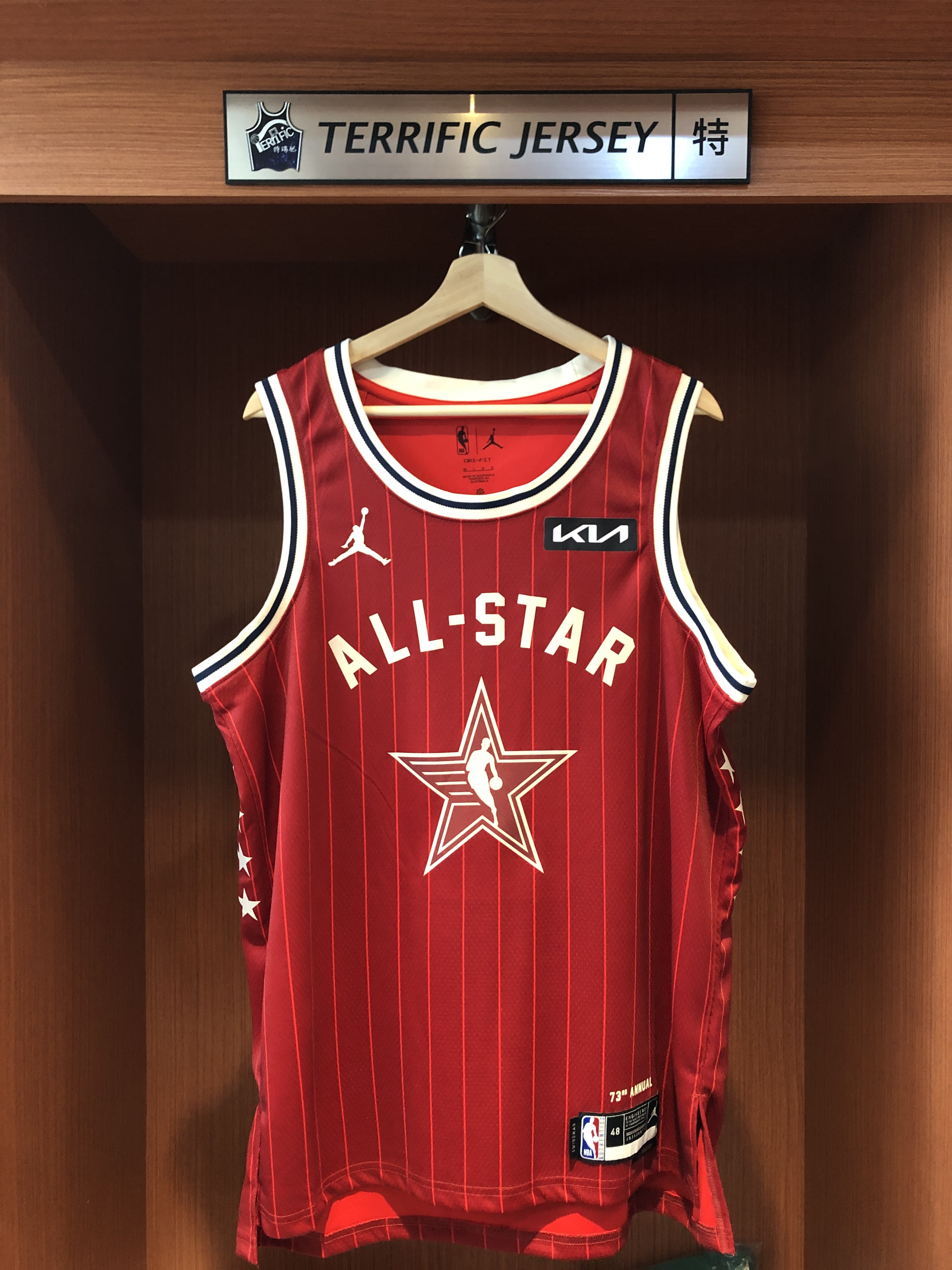 NBA球衣 Shai Gilgeous-Alexander 23-24 明星賽 酒紅 All Star Jordan Swingman 球迷版 熱轉印 含贊助商標 全新