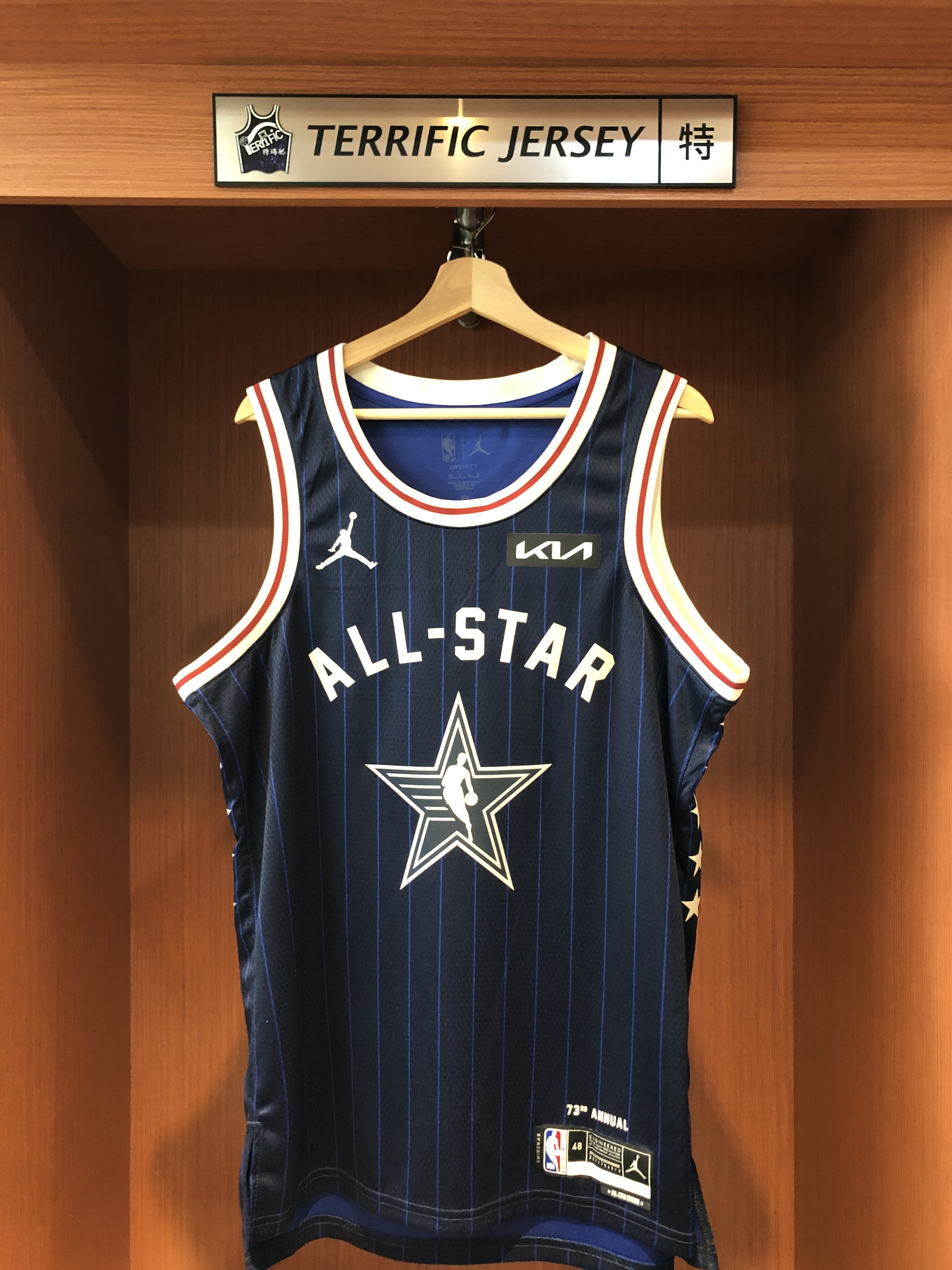 NBA球衣 Paolo Banchero 23-24明星賽黑藍 All Star Jordan Swingman 球迷版 熱轉印 含贊助商標 全新