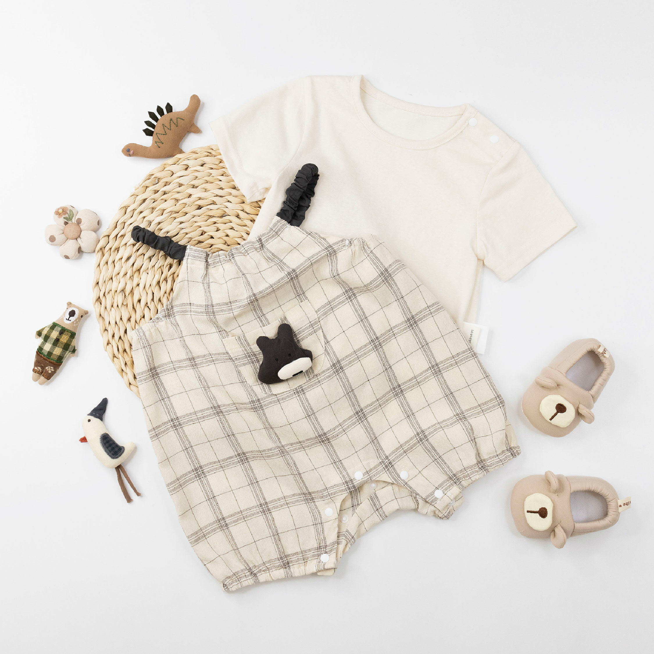 【JG0493】可愛呆呆玩偶小口袋設計套裝