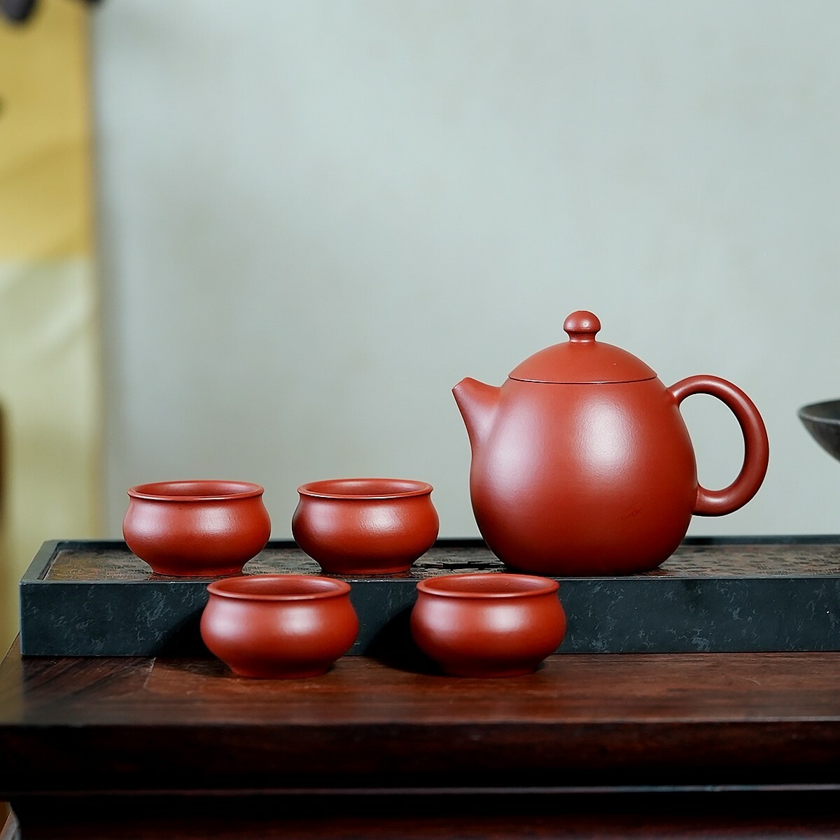 【龍蛋套裝 】-- 品味東方，盡在紫砂，傳統藝術的現代演繹。
