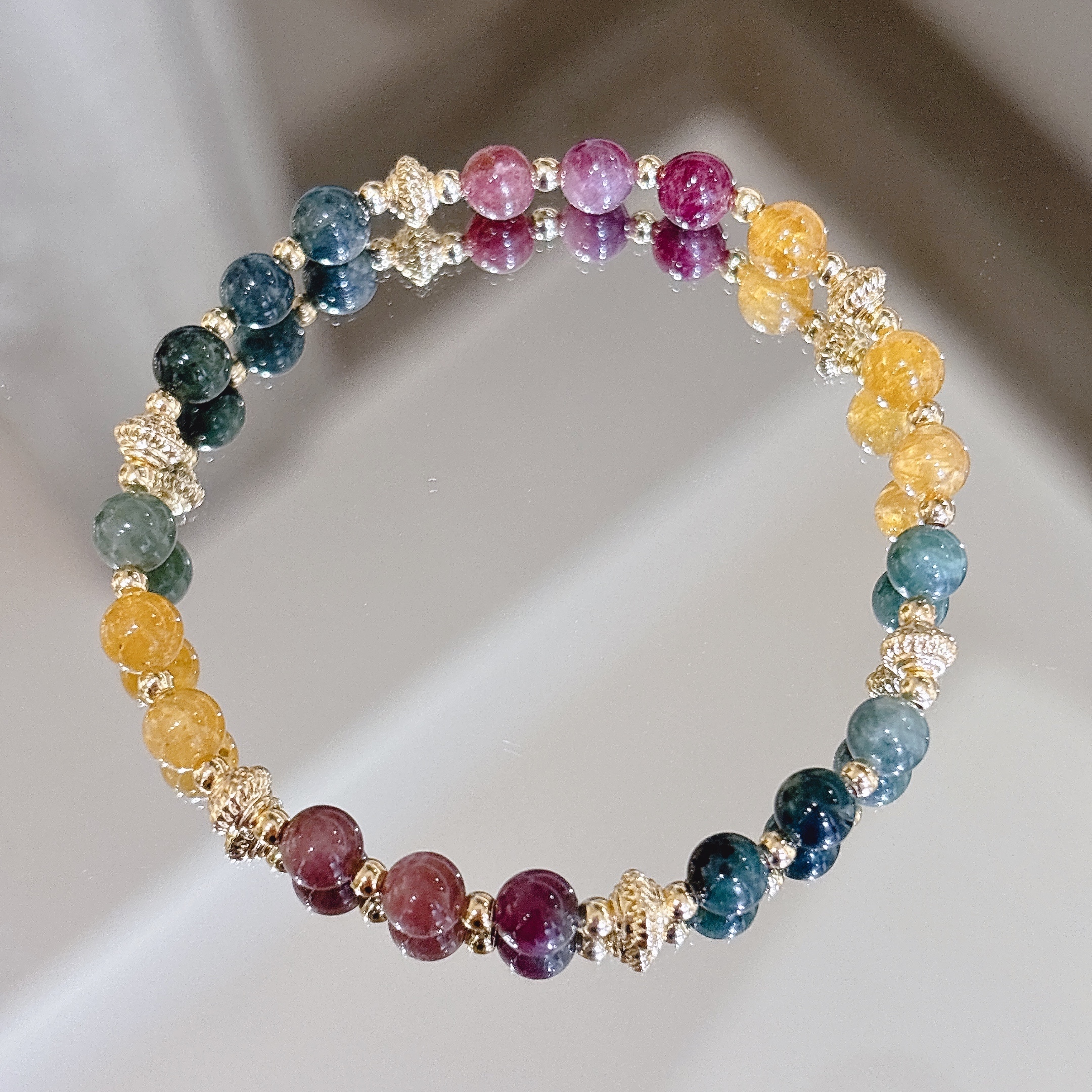 全能量｜遇見彩虹2.0｜彩碧璽《彈力繩款式》