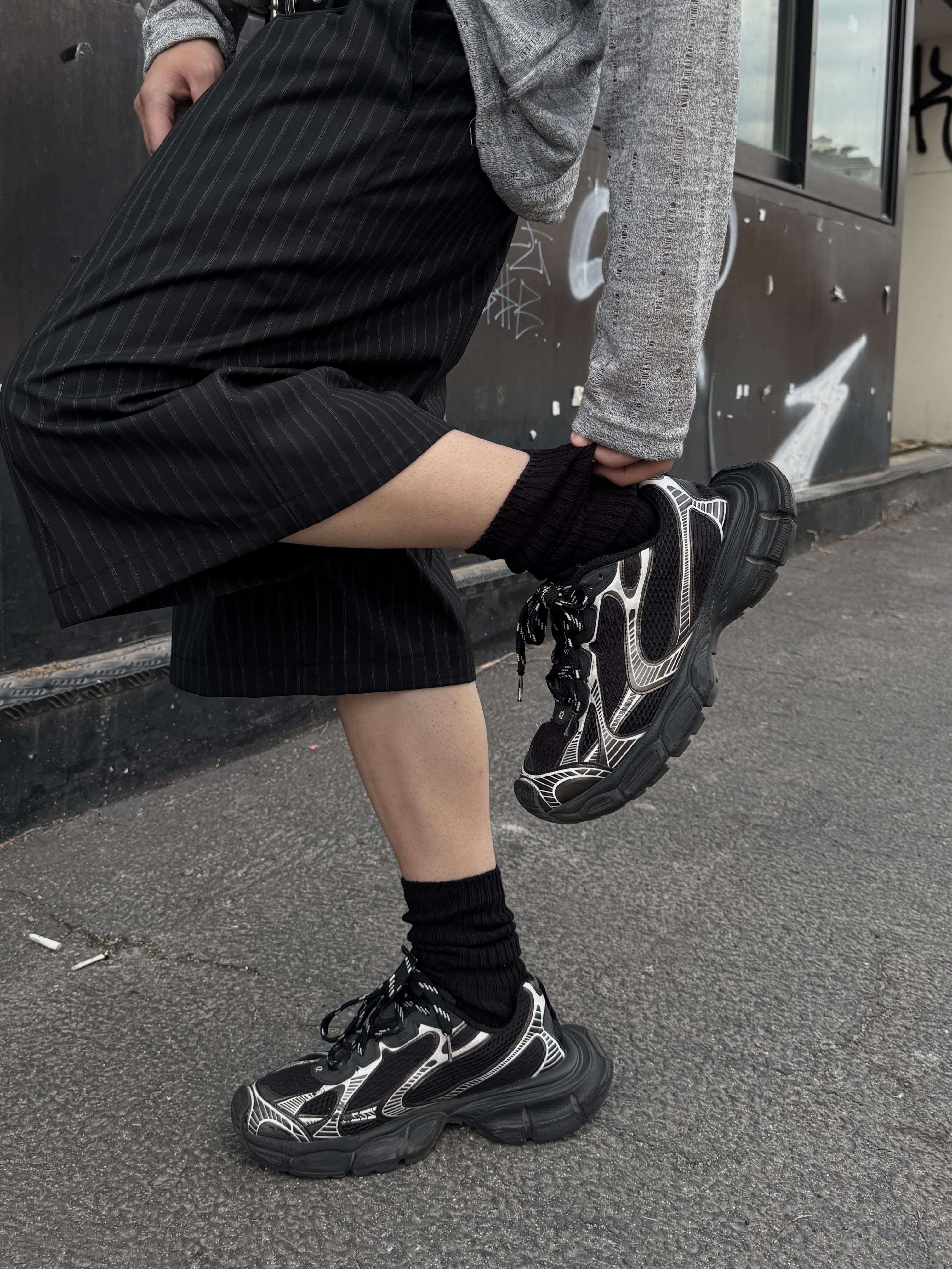 堆積感 泡泡 中性 長襪