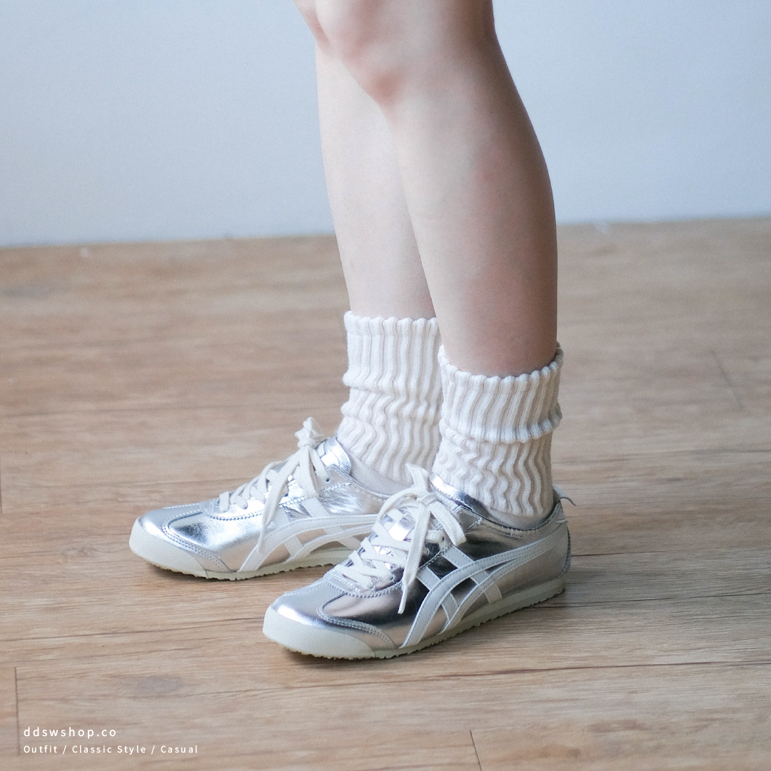 Onitsuka Tiger 鬼冢虎MEXICO 66 銀色HCD-THL7C2-9399