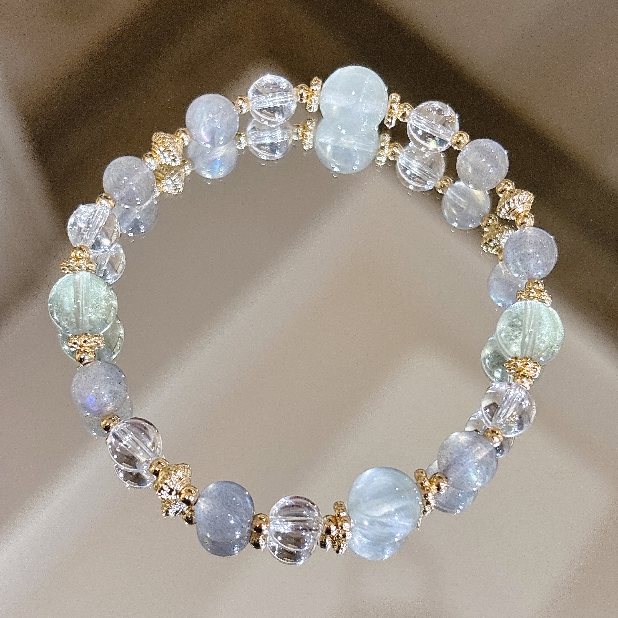 全能量 | 希望之光 | 多彩光拉長石《彈力繩款》