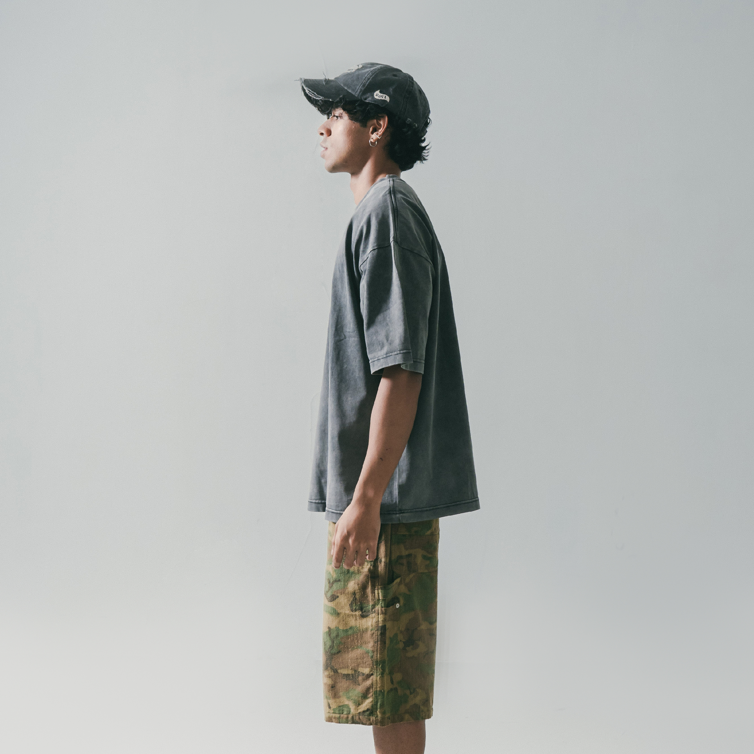 SENSE Wash Fade Print Tee [M25-T10]