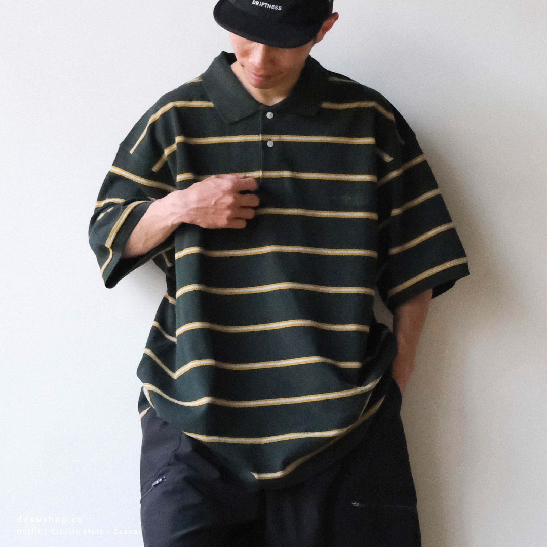 "代購" NAUTICA Border Polo Shirt 撞色條紋POLO衫