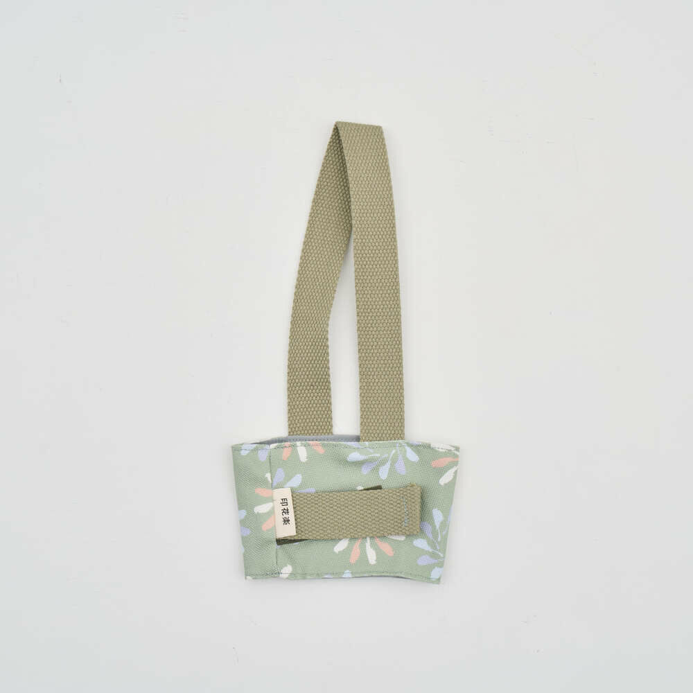 印花樂飲料杯吸管提袋烏秋圈圈