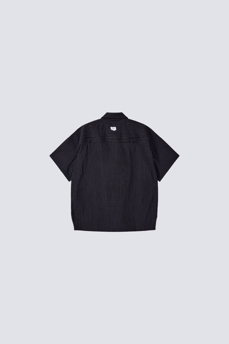 Checkerboard Shirt｜Black｜Hong Kong Original Design