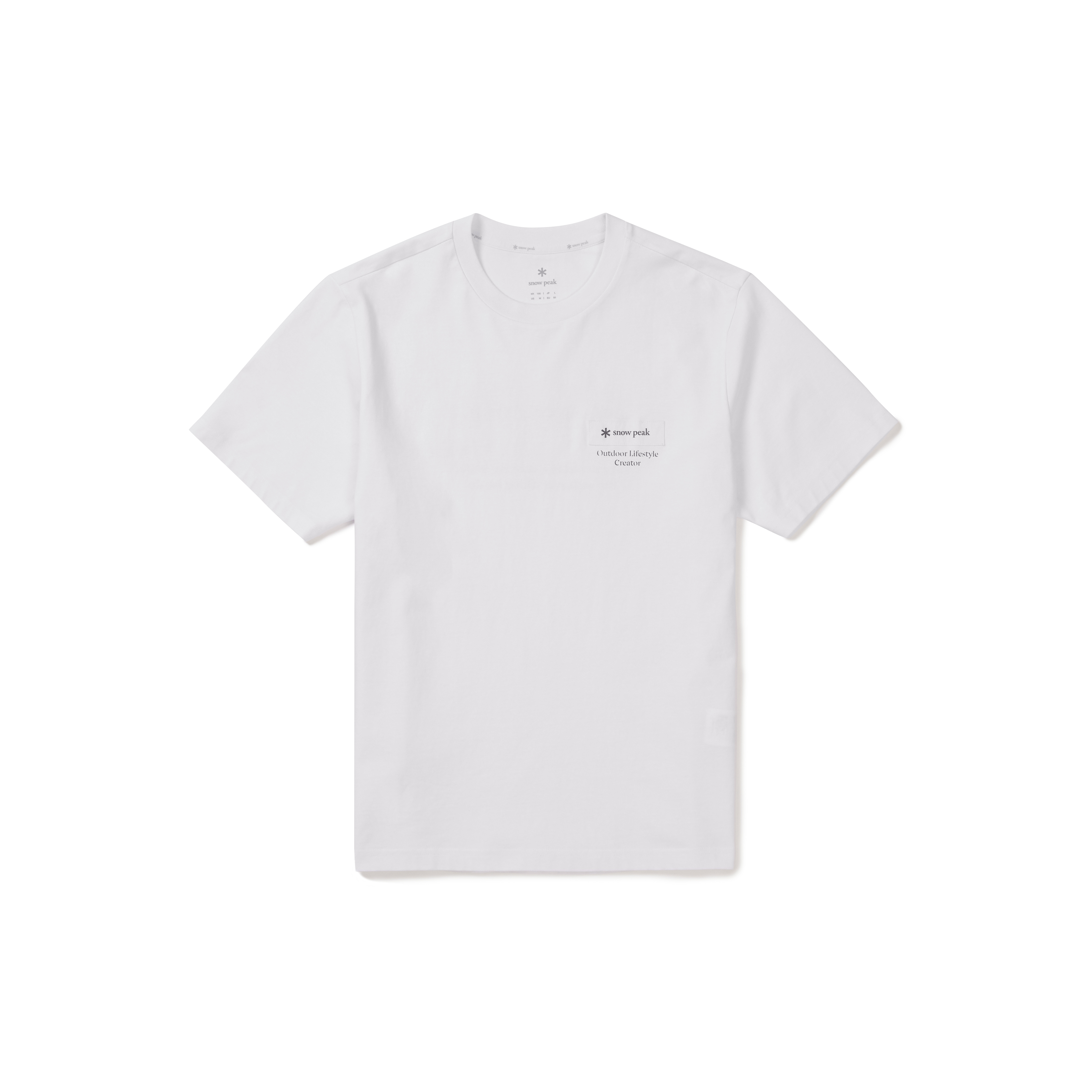 [Snow Peak] 男款 Aerocool 織標短袖T恤