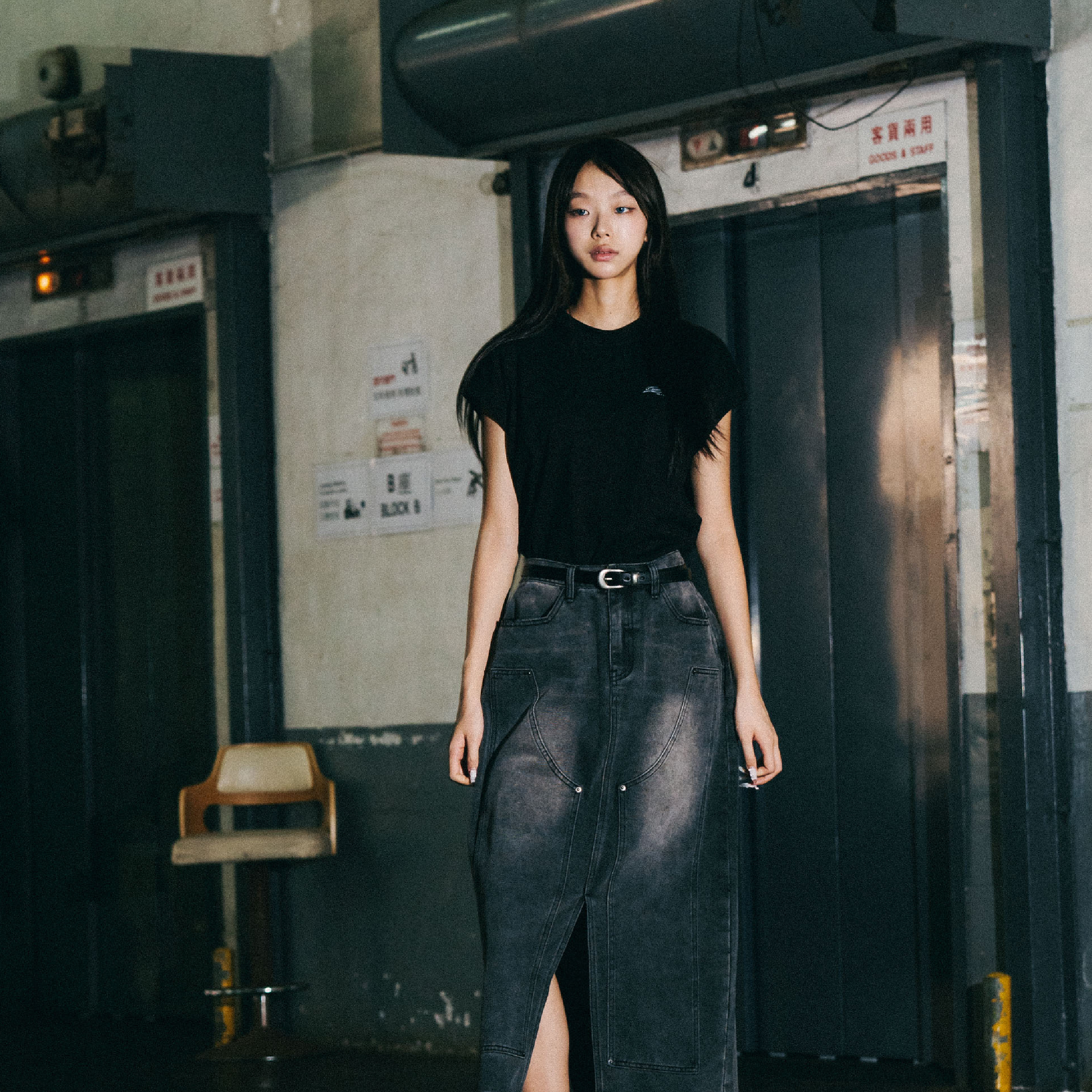 SENSE Break The Sense Printed Top [L24-T13]