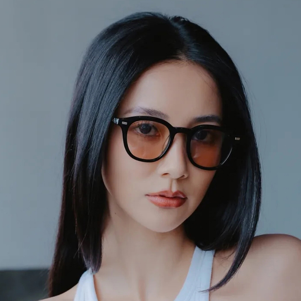 【KlassiC.】M130 C4TAY1 (黑 淺茶鏡片) 波士頓框太陽眼鏡♣