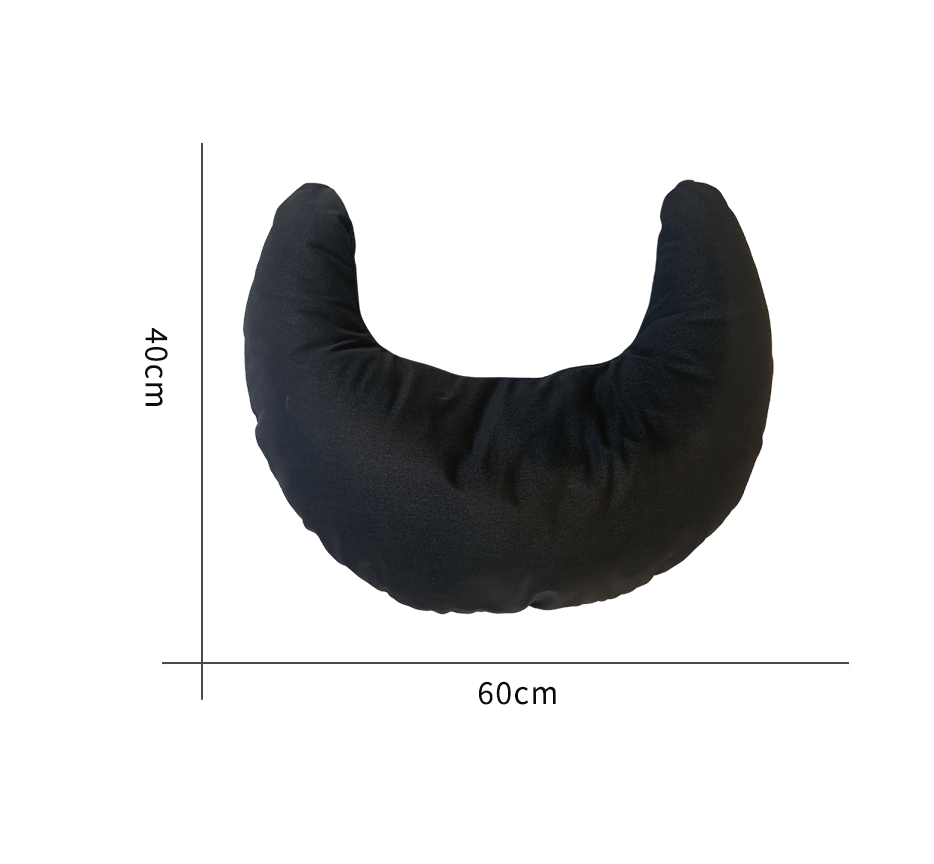 美髮海綿月形枕