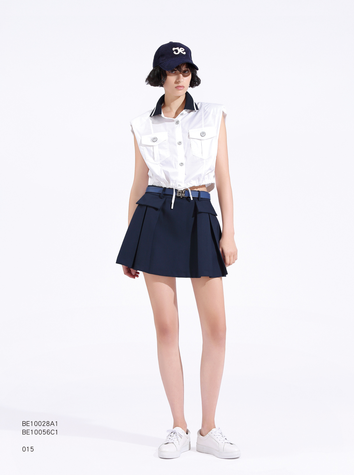 BE10028A1 短版抽繩上衣外套