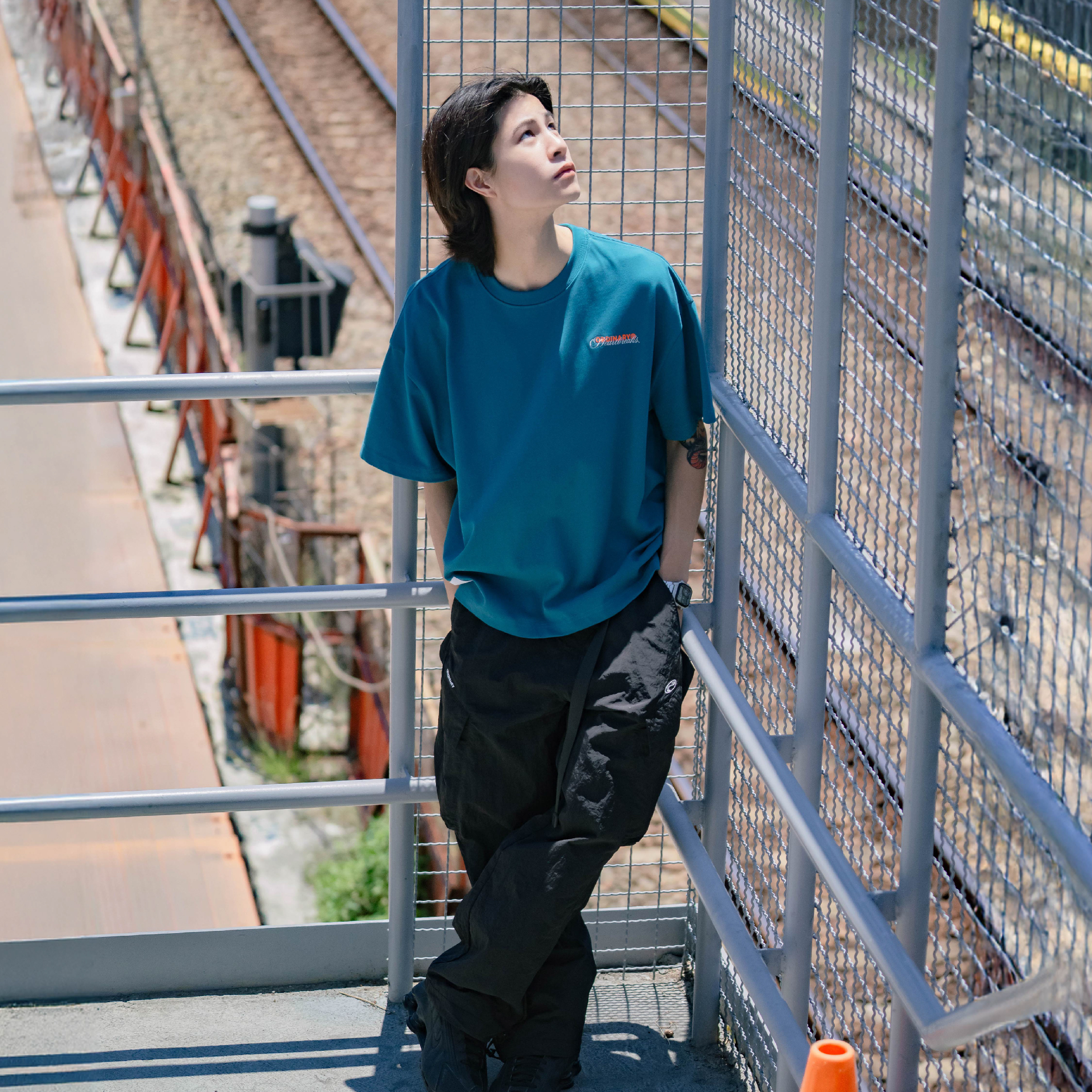 ORDINARY Heart Break Tee 心碎語錄短TEE