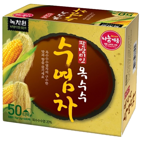 韓國 綠茶園 獨有 玉米鬚茶 茶包 50入