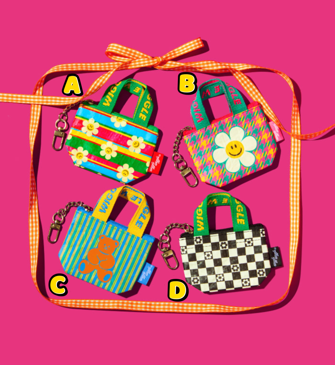 迷你環保袋鎖匙扣*2個起$43/個