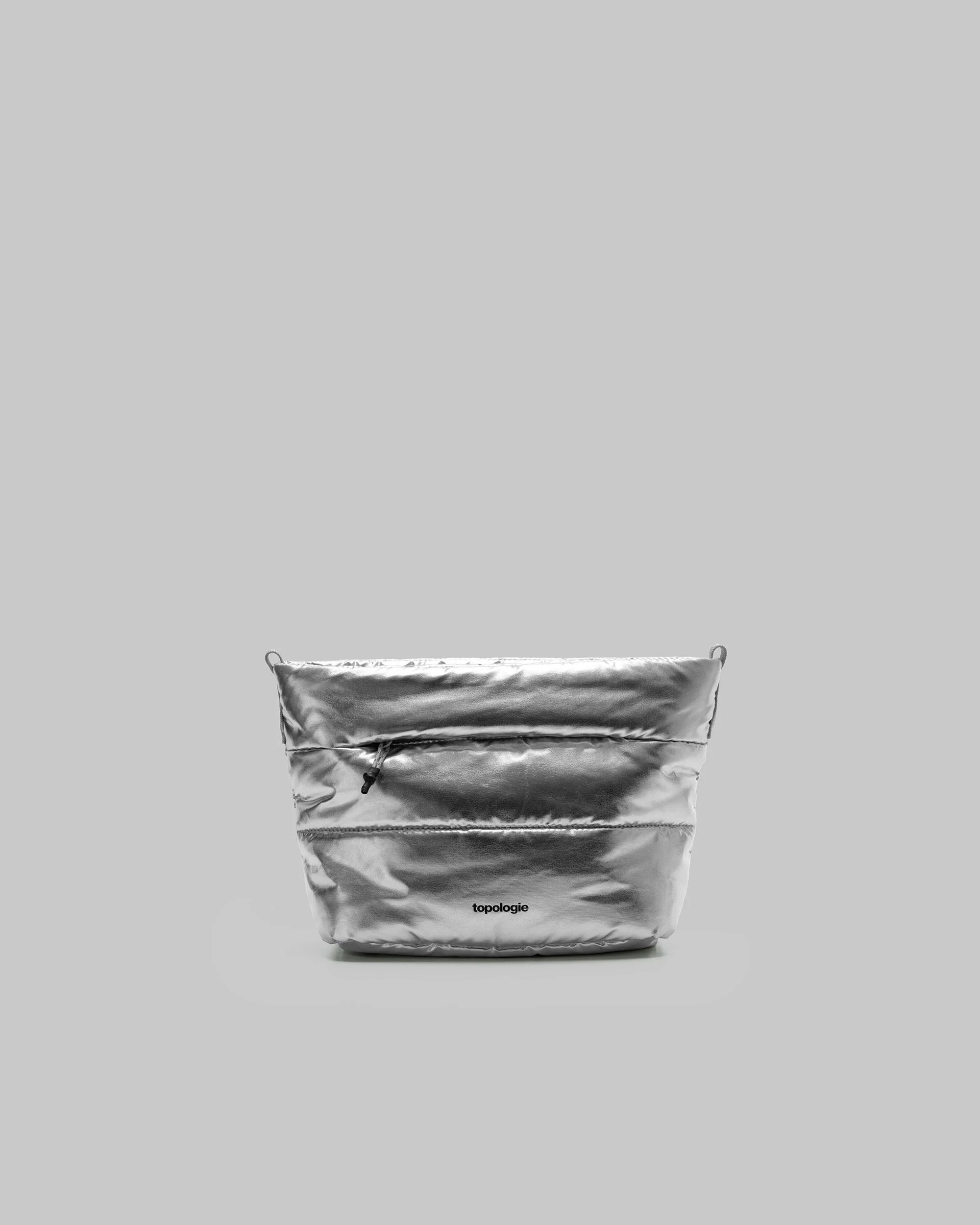 Besace 隨身抽繩包 | 鉻銀色