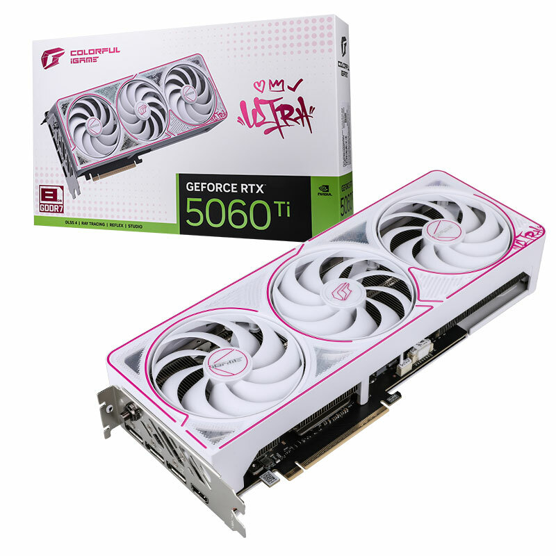 Colorful iGame GeForce RTX 5060 Ti Ultra W OC 8GB-V 顯示卡