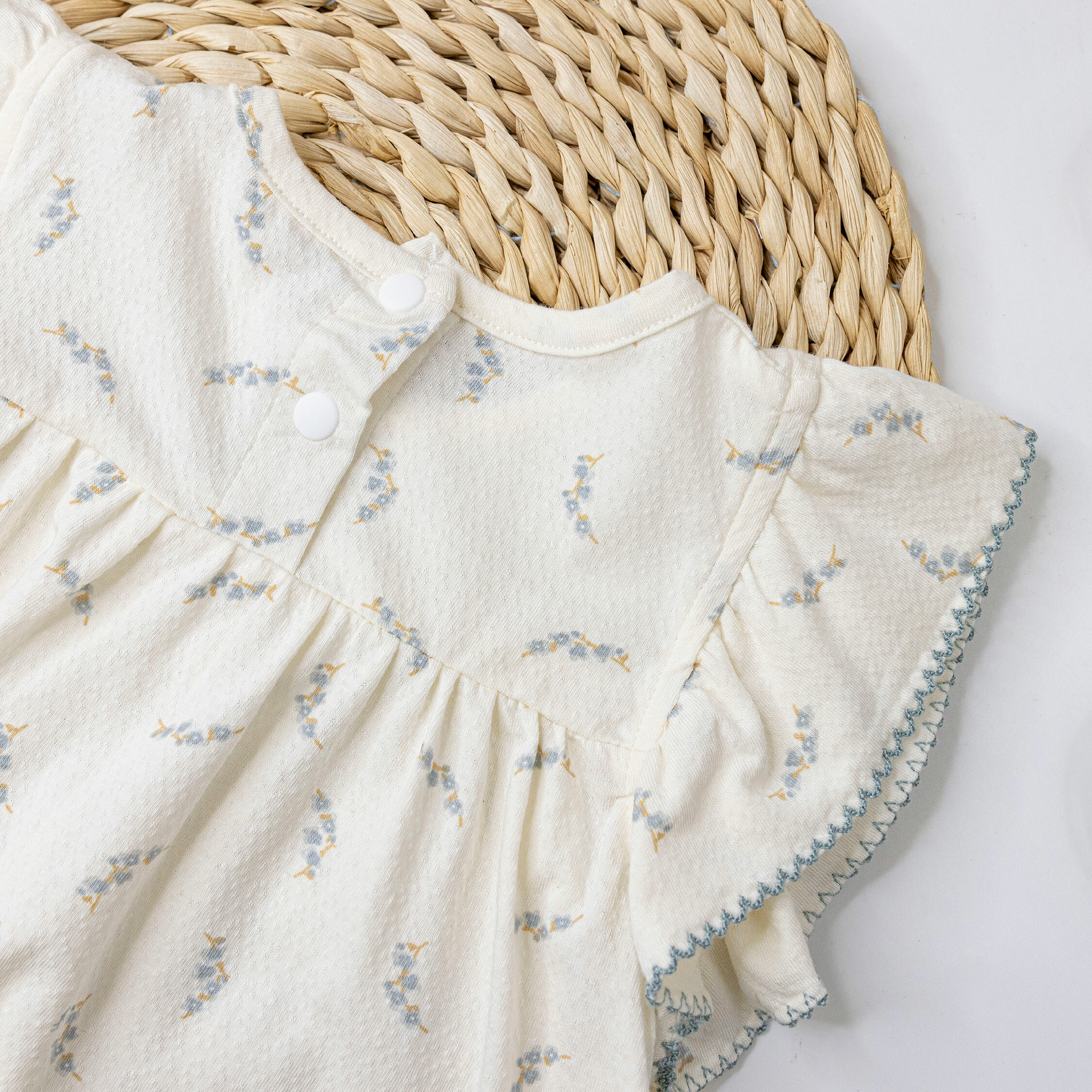 【JG0500】滿版氣質花枝舒適親膚套裝