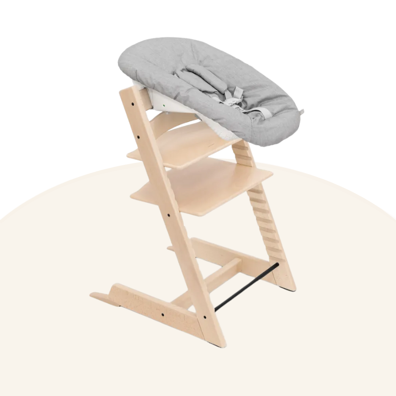 Stokke - Tripp Trapp® 初生嬰兒2件套 (山毛櫸木系列，適合0-6個月)