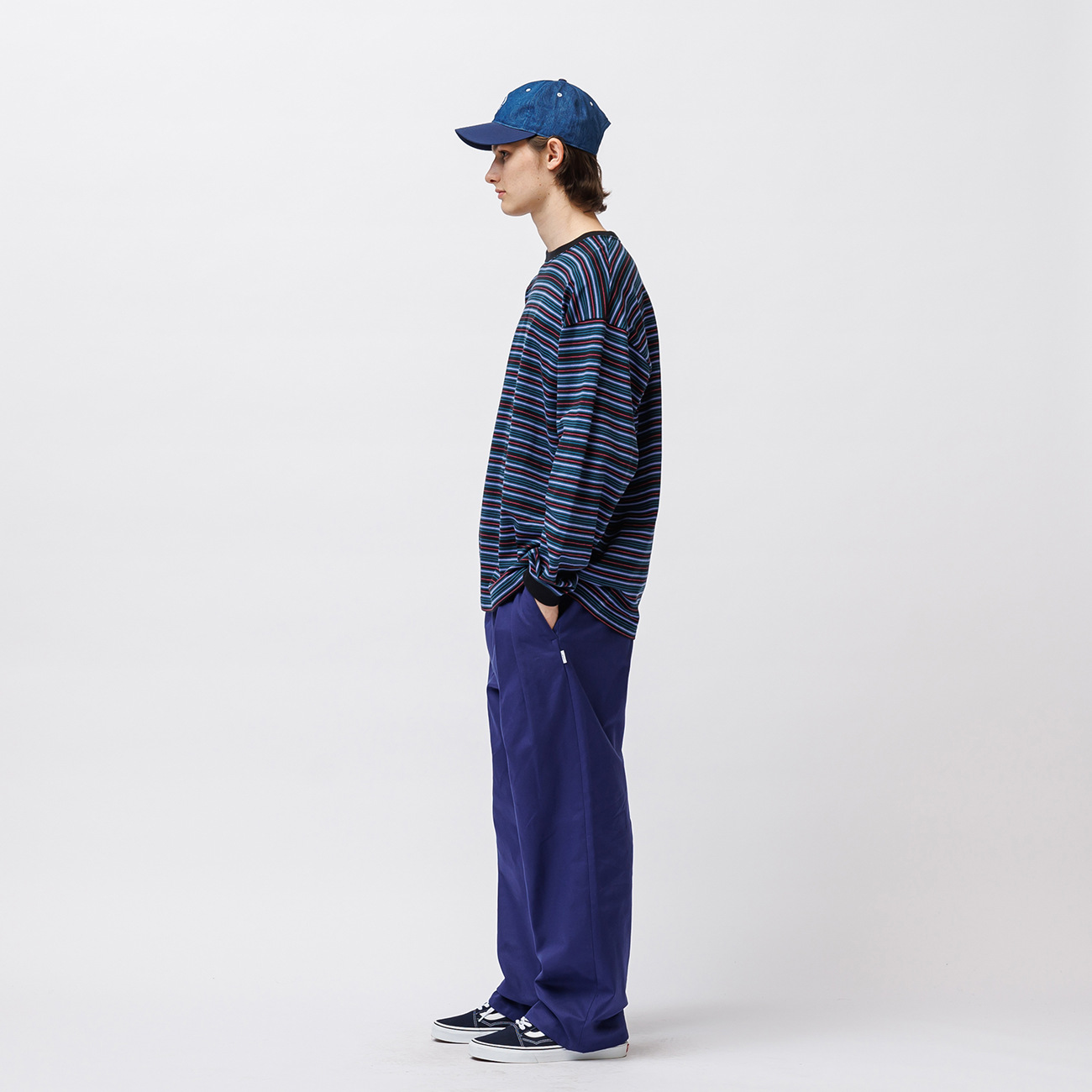 トップス WTAPS LS / COTTON / PURPLE 251ATDT-CSM21 WTAPS BDY / LS / COTTON 251ATDT-CSM21