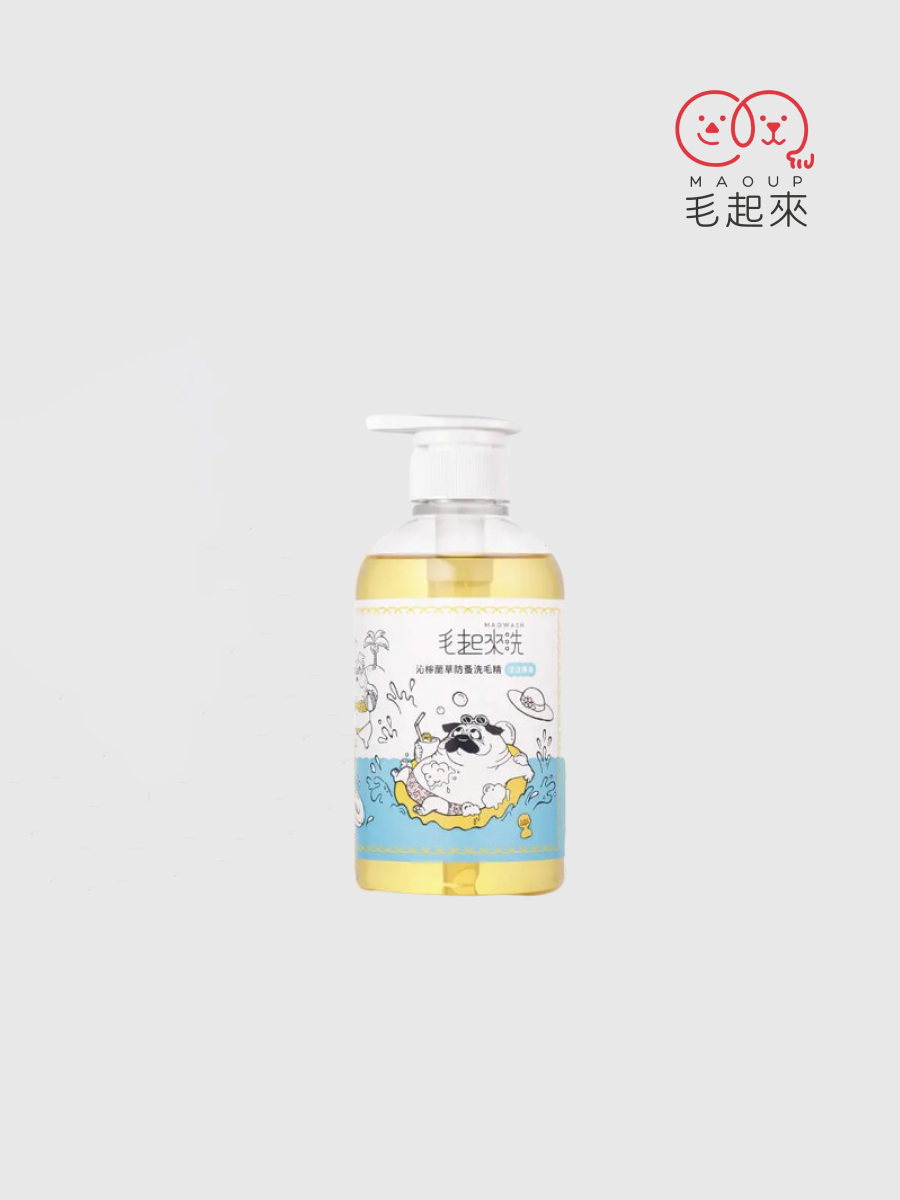 【毛起來】草本養護｜沁檸蘭草防蚤洗毛精 汪汪專用