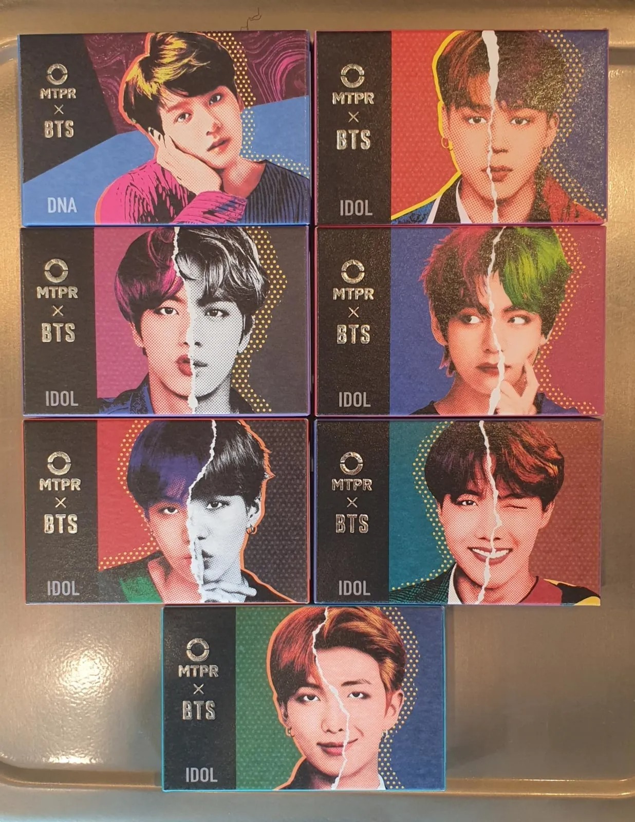 MTPR X BTS] BTS IDOL 1 Month My Self Contact Lens