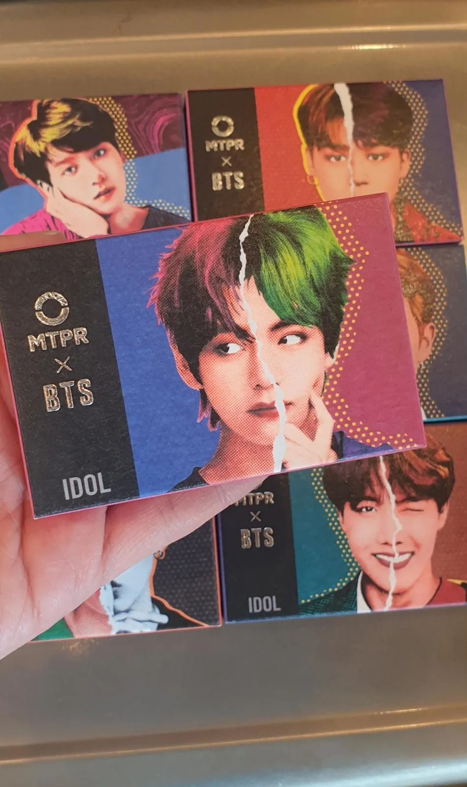 アイドル BTS MTPR X BTS] BTS IDOL 1 Month My Self Contact Lens