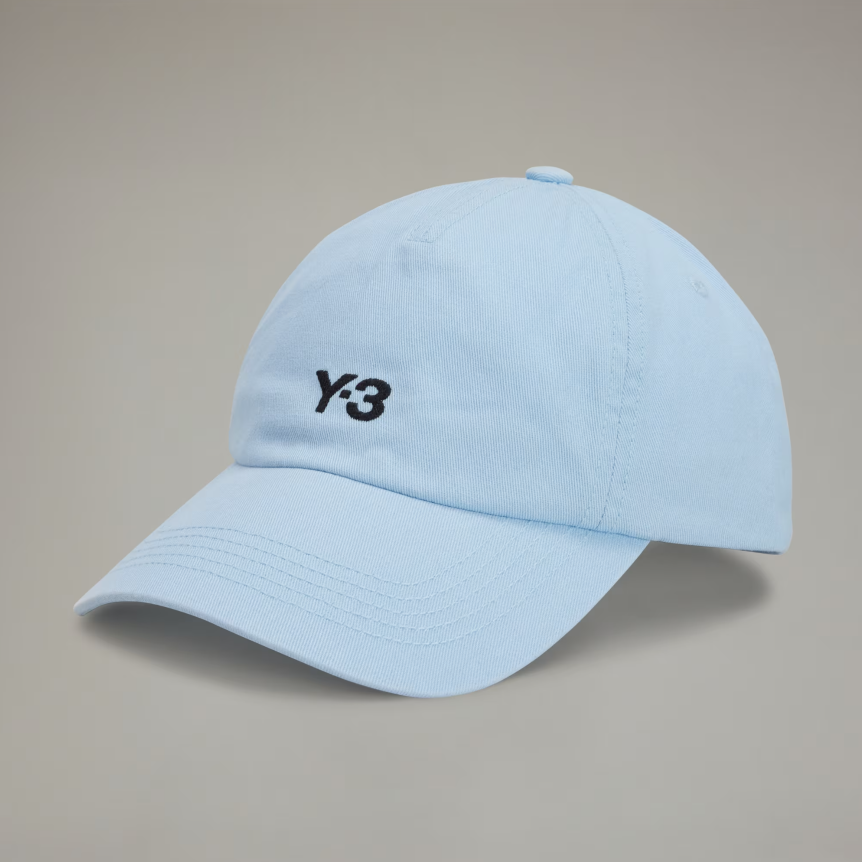 【 Y-3 DAD CAP 復古老爹帽 - 冰藍 】