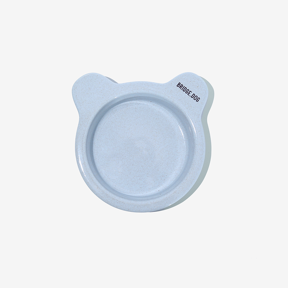 BRIDGE. DOG MINI 泰迪陶瓷碗 (糖果藍)